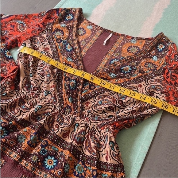 Free People Rosalie Wrap‎ Top - Picture 8 of 13